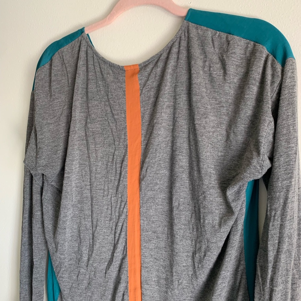 Dolan Anthropologie Gray Teal Long Sleeve XS Short - Picture 5 of 6